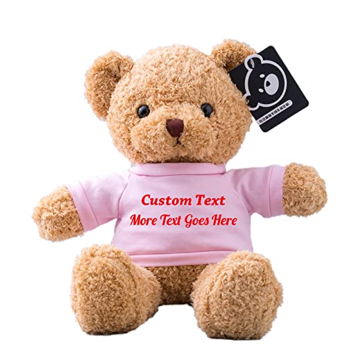 Personalisierter Geschenke Teddybär mit Text als ValentinsGeschenke für sie Geschenke für Männer Weihnachten Geburtstagsgeschenk für Männer Es Mir Leid Geschenke für sie (40cm) von MeterBear