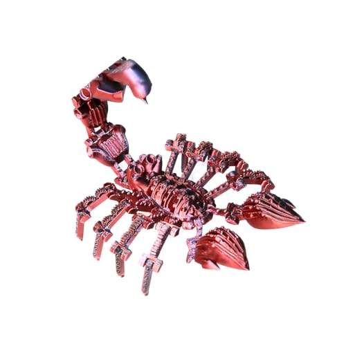 Metorio 3D-gedrucktes Skorpion-Spielzeug, artikulierter Skorpion mit beweglichen Gelenken für Erwachsene, 3D-Druck, Insekten-Fidget-Spielzeug, Dekoration für Stressabbau, kreatives Geschenk Metorio 3D-gedrucktes Skorpion-Spielzeug, artikulierter Skorpion mit beweglichen Gelenken für Erwachsene, 3D-Druck, Insekten-Fidget-Spielzeug, Dekoration für Stressabbau, kreatives Geschenk von Metorio