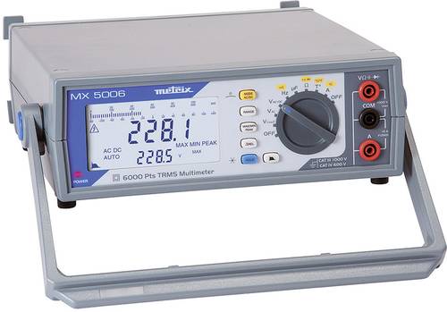 Metrix MX 5006 Tisch-Multimeter digital, analog CAT III 1000V Anzeige (Counts): 6000 von Metrix