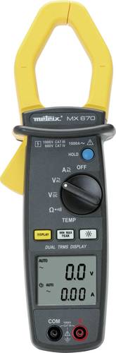 Metrix MX 670 Stromzange digital CAT III 1000 V, CAT IV 600V Anzeige (Counts): 10000 von Metrix