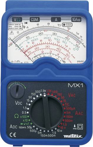 Metrix MX1 Hand-Multimeter analog CAT III 600V von Metrix