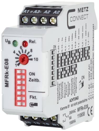 Metz Connect 110658 MFRk-E08 Zeitrelais Multifunktional 230 V/AC 1 St. 1 Wechsler von Metz Connect