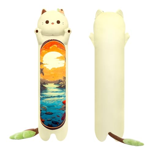 Mewaii 50CM Kuscheltier Kawaii Langes Katzen Plüsch Kissen Katze Stofftiere Plüschtier Ausgestopftes Tier Spielzeug Kuschelkissen Geschenk Plüschkissen Mewaii 50CM Kuscheltier Kawaii Langes Katzen Plüsch Kissen Katze Stofftiere Plüschtier Ausgestopftes Tier Spielzeug Kuschelkissen Geschenk Plüschkissen von Mewaii