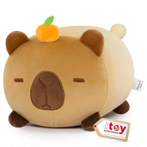 Mewaii Cute Capybara Plush Kawaii Plushies Capybara Stuffed Toy Cute Animal Plushie Soft Squishy Gifts for Kids & Girls (40 cm) von Mewaii