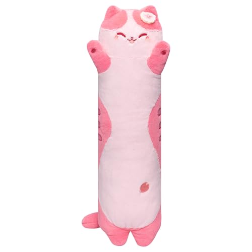 Mewaii Künstlerisch entworfenes ultraweiches Langkatzen-Kuschelkissen, extra Füllung für Komfort, Premium-Stofftier als Geschenk für Freundin oder Katzenliebhaber 110CM Mewaii Künstlerisch entworfenes ultraweiches Langkatzen-Kuschelkissen, extra Füllung für Komfort, Premium-Stofftier als Geschenk für Freundin oder Katzenliebhaber 110CM von Mewaii