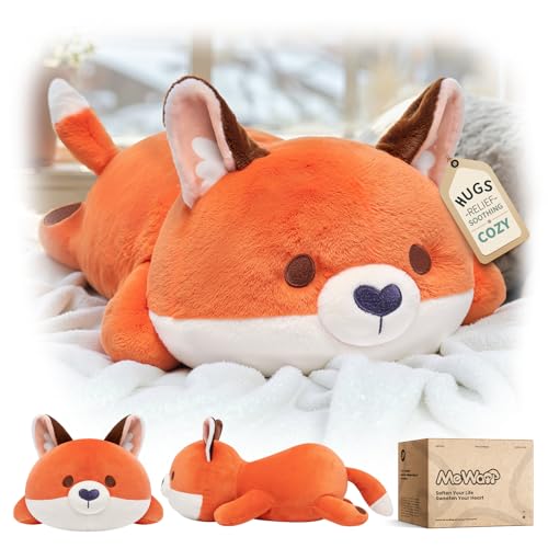 Mewaii Fuchs Kuscheltier Kawaii Fuchs Plüschtiere,Süßes Stofftiere Fuchs Plüschkissen,Squishy Plushies,Kuschelkissen für Jungen und Mädchen(33 cm) Mewaii Fuchs Kuscheltier Kawaii Fuchs Plüschtiere,Süßes Stofftiere Fuchs Plüschkissen,Squishy Plushies,Kuschelkissen für Jungen und Mädchen(33 cm) von Mewaii