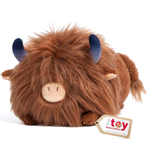 Mewaii Hochland Kuh Plüschkissen 20CM Weiches Kawaii Kuscheltier für Kinder,Niedliches Kuh Plüschtier,Perfektes Kuschelkissen und Geschenk Mewaii Hochland Kuh Plüschkissen 20CM Weiches Kawaii Kuscheltier für Kinder,Niedliches Kuh Plüschtier,Perfektes Kuschelkissen und Geschenk von Mewaii