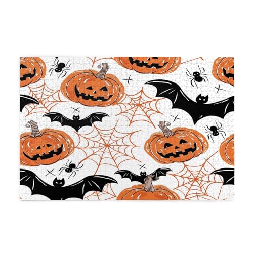Mexpekil 1000 Teile Puzzles für Erwachsene Halloween Kürbisse Spinne Fledermäuse Holzpuzzles Herausfordernde Puzzlespiele für Jugendliche Geschenke Mexpekil 1000 Teile Puzzles für Erwachsene Halloween Kürbisse Spinne Fledermäuse Holzpuzzles Herausfordernde Puzzlespiele für Jugendliche Geschenke von Mexpekil