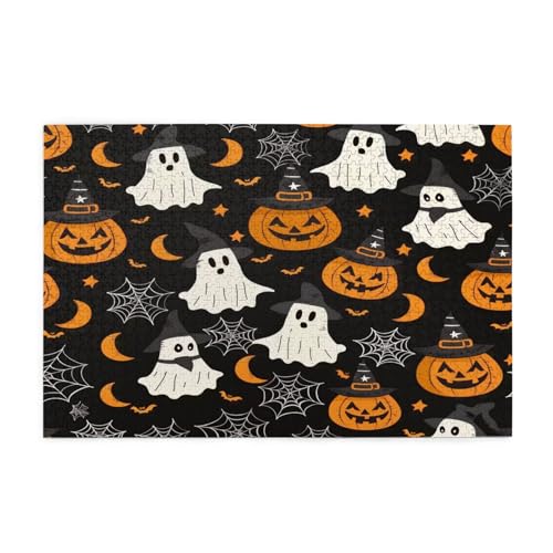 Mexpekil 1000 Teile Puzzles für Erwachsene Niedliche Halloween Kürbisse Geist Fledermäuse Holzpuzzles Herausfordernde Puzzlespiele für Jugendliche Geschenke Mexpekil 1000 Teile Puzzles für Erwachsene Niedliche Halloween Kürbisse Geist Fledermäuse Holzpuzzles Herausfordernde Puzzlespiele für Jugendliche Geschenke von Mexpekil