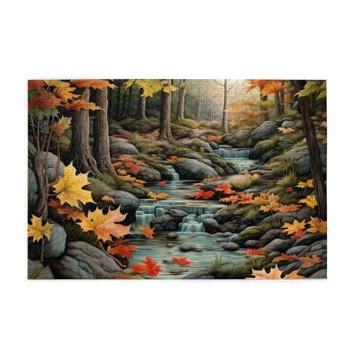Mexpekil Autumn Forest River 1000 Teile Puzzle für Erwachsene Holzpuzzles Erwachsene Puzzle Lernspiele für Erwachsene Geschenke Wohnkultur Mexpekil Autumn Forest River 1000 Teile Puzzle für Erwachsene Holzpuzzles Erwachsene Puzzle Lernspiele für Erwachsene Geschenke Wohnkultur von Mexpekil
