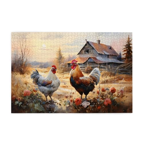 Mexpekil Bauernhof Huhn 1000 Teile Puzzle für Erwachsene Holzpuzzles Erwachsene Puzzle Lernspiele für Erwachsene Geschenke Wohnkultur Mexpekil Bauernhof Huhn 1000 Teile Puzzle für Erwachsene Holzpuzzles Erwachsene Puzzle Lernspiele für Erwachsene Geschenke Wohnkultur von Mexpekil