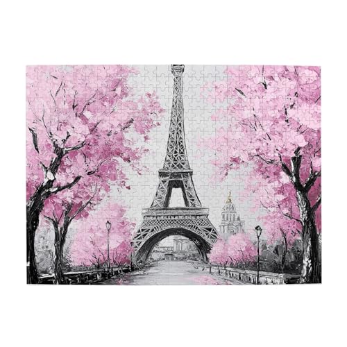 Mexpekil Eiffelturm Rosa Baum 500 Teile Puzzle für Erwachsene Holzpuzzles Erwachsene Puzzle Lernspiele für Erwachsene Geschenke Wohnkultur Mexpekil Eiffelturm Rosa Baum 500 Teile Puzzle für Erwachsene Holzpuzzles Erwachsene Puzzle Lernspiele für Erwachsene Geschenke Wohnkultur von Mexpekil