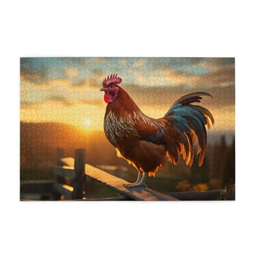 Mexpekil Hahn 1000 Teile Puzzles für Erwachsene Holzpuzzles Erwachsene Puzzle Lernspiele für Erwachsene Geschenke Wohnkultur Mexpekil Hahn 1000 Teile Puzzles für Erwachsene Holzpuzzles Erwachsene Puzzle Lernspiele für Erwachsene Geschenke Wohnkultur von Mexpekil