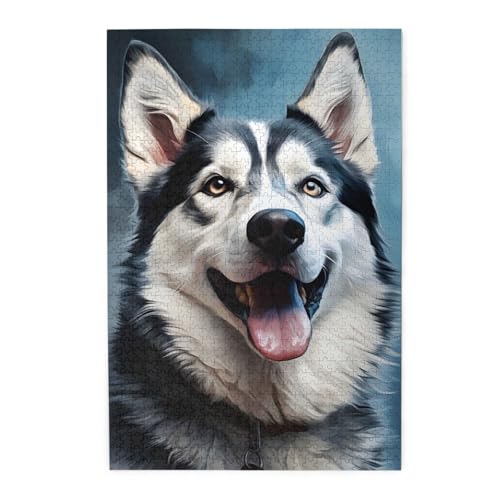 Mexpekil Husky 1000 Teile Puzzles für Erwachsene Holzpuzzles Erwachsene Puzzle Lernspiele für Erwachsene Geschenke Wohnkultur Mexpekil Husky 1000 Teile Puzzles für Erwachsene Holzpuzzles Erwachsene Puzzle Lernspiele für Erwachsene Geschenke Wohnkultur von Mexpekil