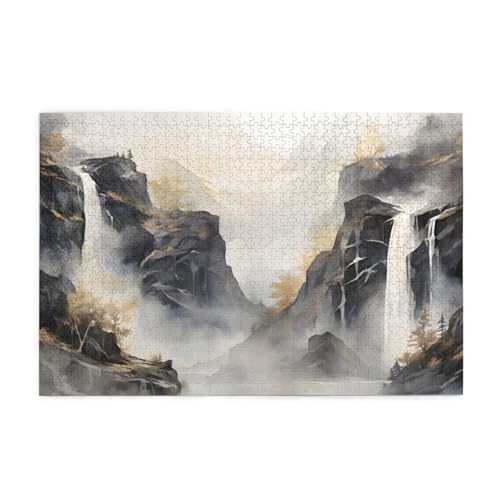 Mexpekil Öllandschaftsmalerei, 1000 Teile Puzzles für Erwachsene, Holzpuzzles für Erwachsene, Puzzle, Lernspiele für Erwachsene, Geschenke, Wohnkultur Mexpekil Öllandschaftsmalerei, 1000 Teile Puzzles für Erwachsene, Holzpuzzles für Erwachsene, Puzzle, Lernspiele für Erwachsene, Geschenke, Wohnkultur von Mexpekil