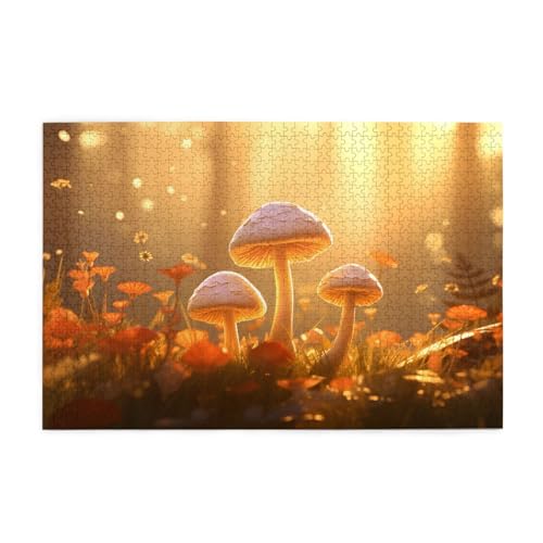 Mexpekil Pilzwald 1000 Teile Puzzle für Erwachsene Holzpuzzles Erwachsene Puzzle Lernspiele für Erwachsene Geschenke Wohnkultur Mexpekil Pilzwald 1000 Teile Puzzle für Erwachsene Holzpuzzles Erwachsene Puzzle Lernspiele für Erwachsene Geschenke Wohnkultur von Mexpekil