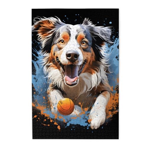 Mexpekil Running Dog 1000 Teile Puzzle für Erwachsene Holzpuzzles Erwachsene Puzzle Lernspiele für Erwachsene Geschenke Wohnkultur Mexpekil Running Dog 1000 Teile Puzzle für Erwachsene Holzpuzzles Erwachsene Puzzle Lernspiele für Erwachsene Geschenke Wohnkultur von Mexpekil