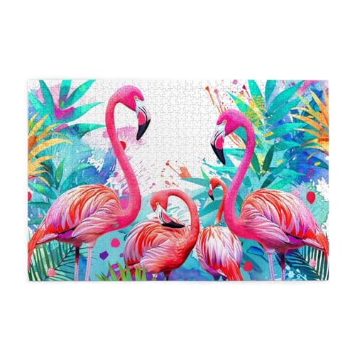 Mexpekil Tropischer rosa Flamingo 1000 Teile Puzzle für Erwachsene Holzpuzzles Erwachsene Puzzle Lernspiele für Erwachsene Geschenke Wohnkultur Mexpekil Tropischer rosa Flamingo 1000 Teile Puzzle für Erwachsene Holzpuzzles Erwachsene Puzzle Lernspiele für Erwachsene Geschenke Wohnkultur von Mexpekil