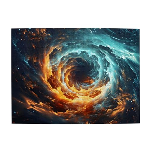 Mexpekil Universum Sstarry Sky 500 Teile Puzzles für Erwachsene Holzpuzzles Erwachsene Puzzle Lernspiele für Erwachsene Geschenke Wohnkultur von Mexpekil