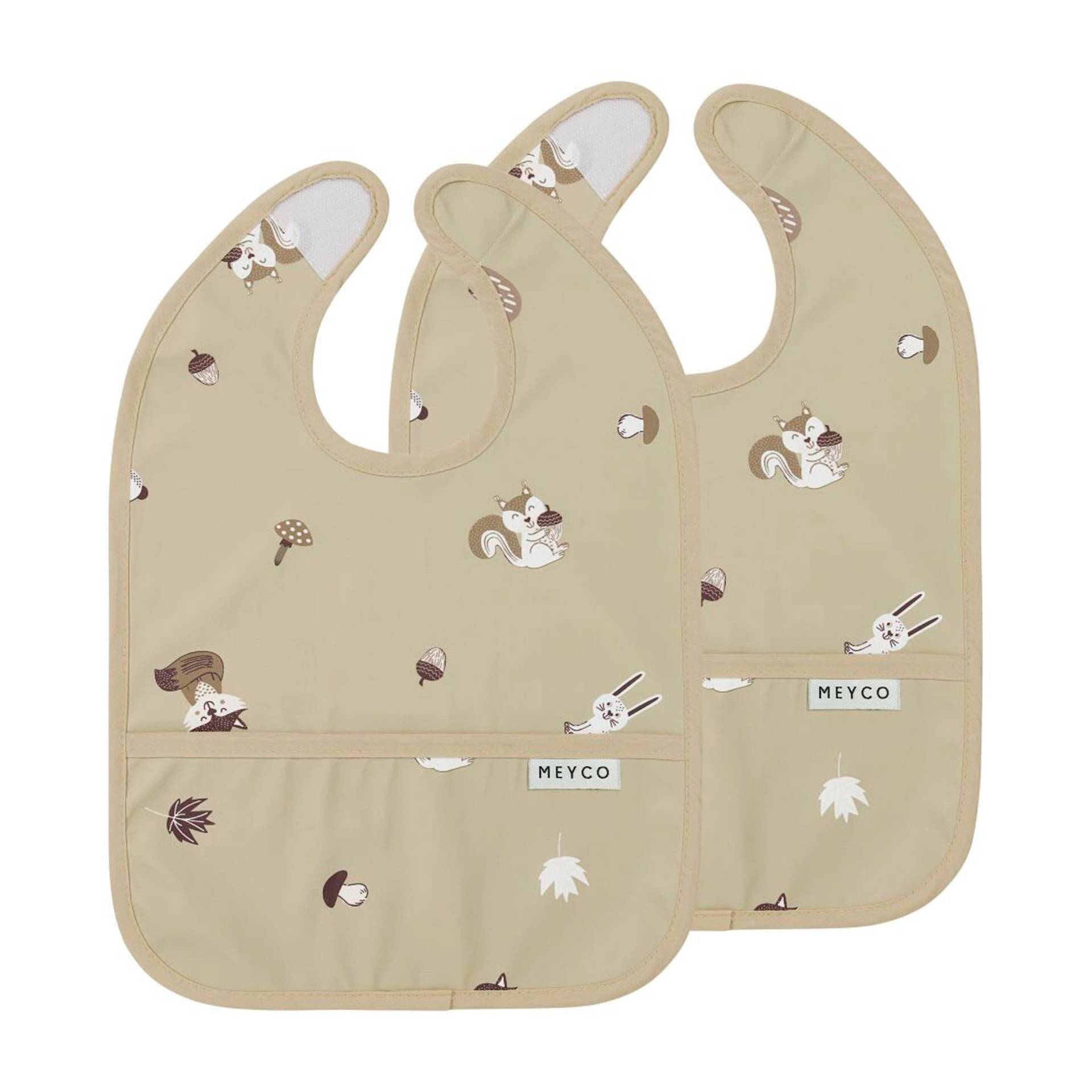 Meyco Baby 2er-Pack Auffanglätzchen von Meyco Baby
