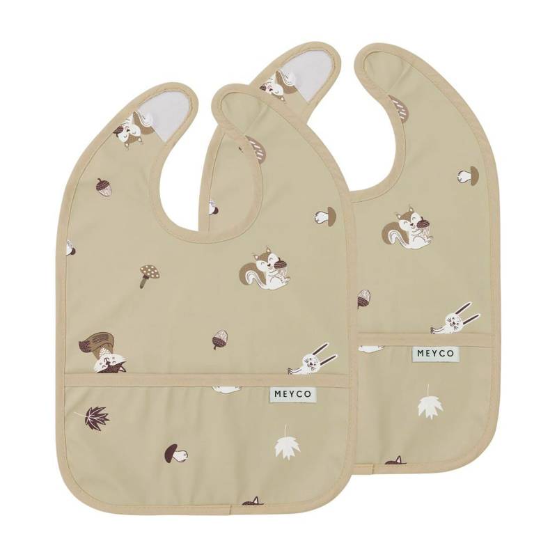 Meyco Baby 2er-Pack Auffanglätzchen Meyco Baby 2er-Pack Auffanglätzchen von Meyco Baby