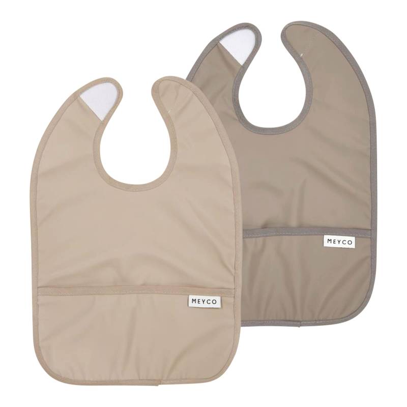 Meyco Baby 2er Pack Lätzchen mit Auffangschale Meyco Baby 2er Pack Lätzchen mit Auffangschale von Meyco Baby