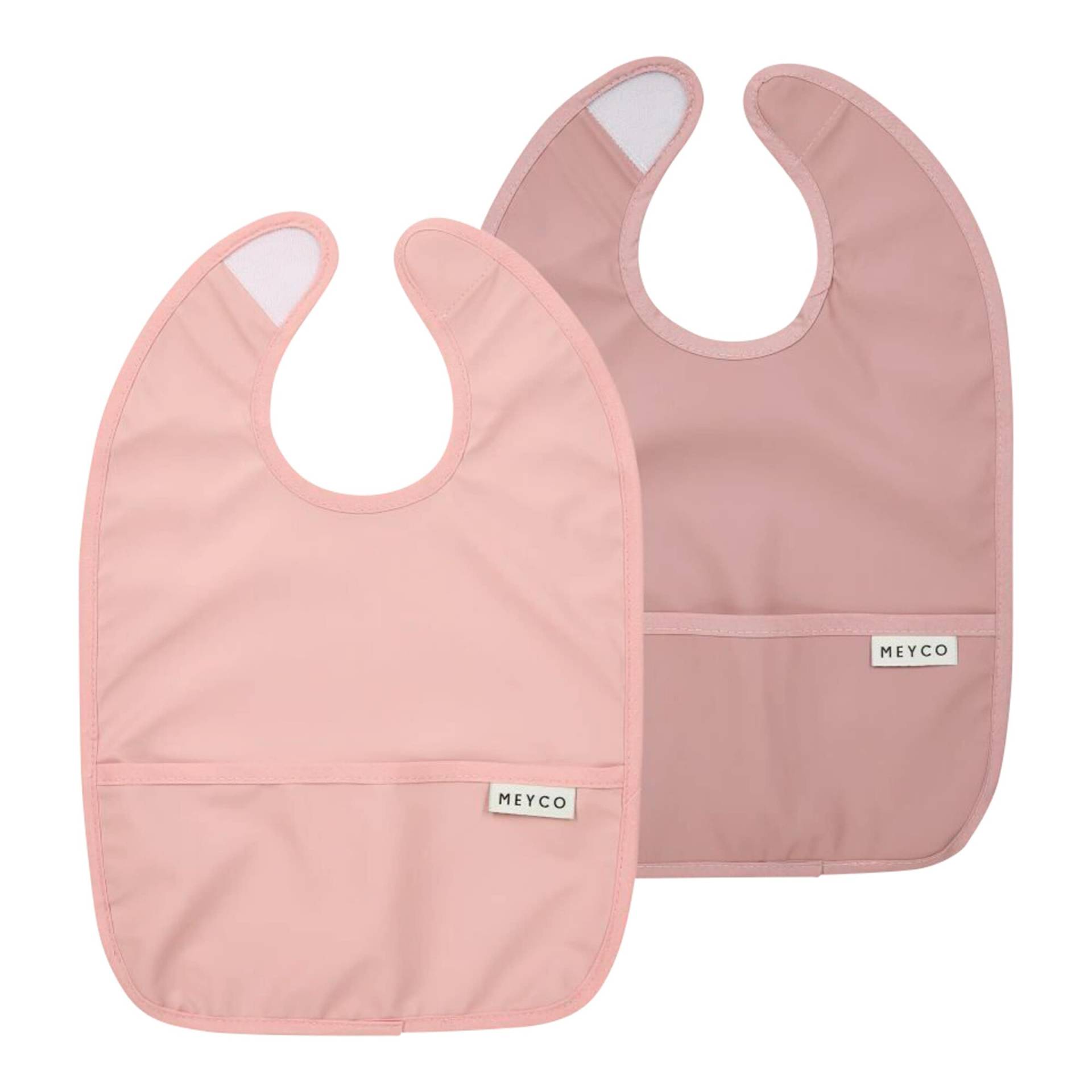 Meyco Baby 2er Pack Lätzchen mit Auffangschale von Meyco Baby