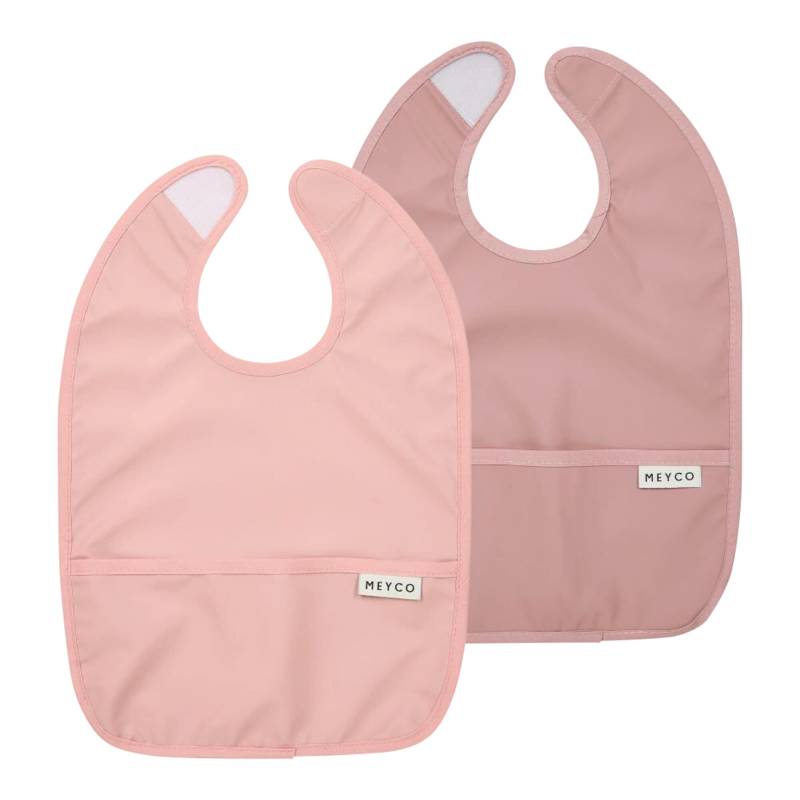 Meyco Baby 2er Pack Lätzchen mit Auffangschale Meyco Baby 2er Pack Lätzchen mit Auffangschale von Meyco Baby