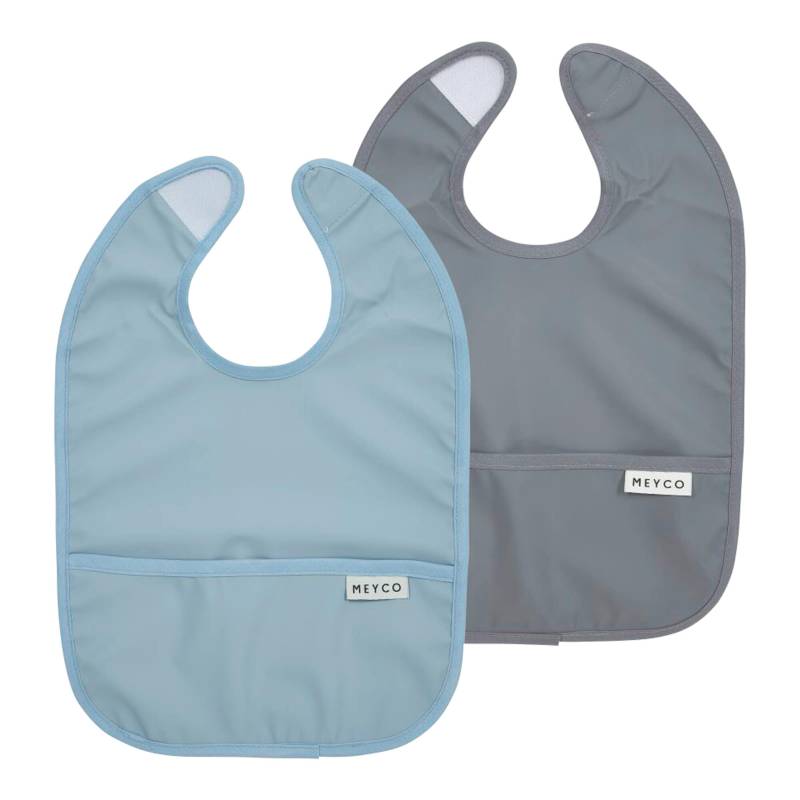 Meyco Baby 2er Pack Lätzchen mit Auffangschale Meyco Baby 2er Pack Lätzchen mit Auffangschale von Meyco Baby