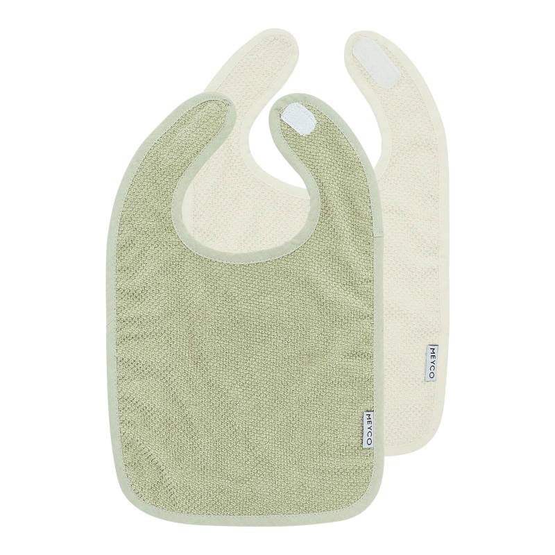 Meyco Baby 2er-Pack Lätzchen von Meyco Baby