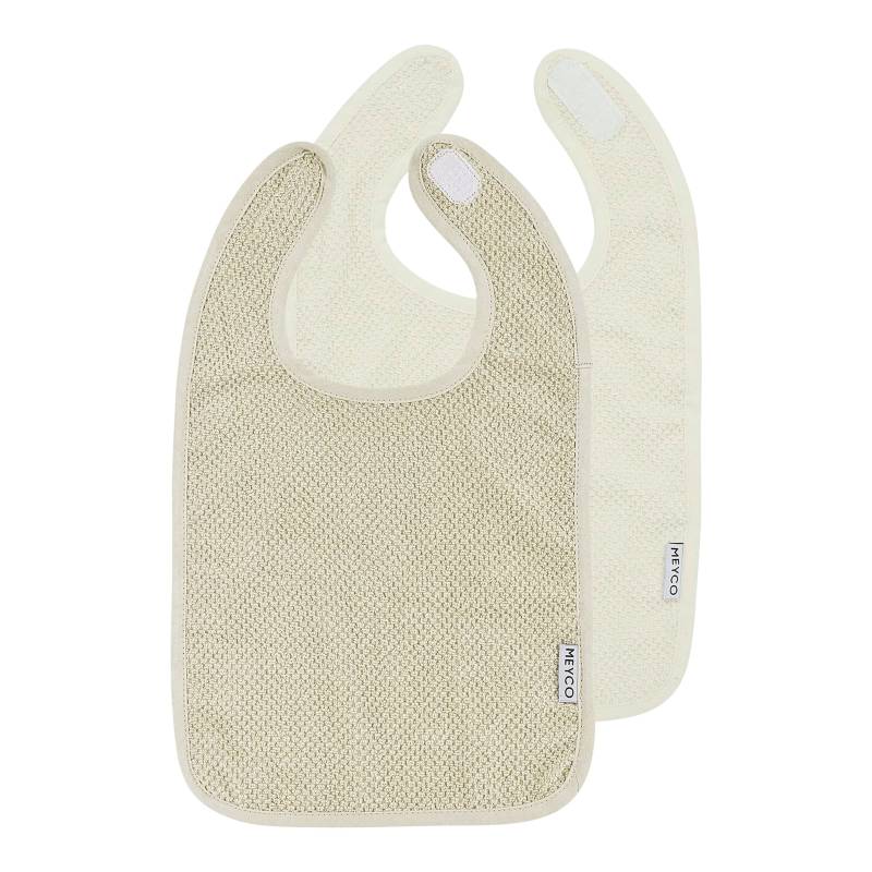 Meyco Baby 2er-Pack Lätzchen von Meyco Baby