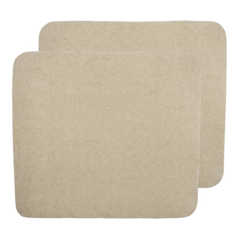 Meyco Baby 2er-Pack Wickelauflagenbezug Frottee 85x75 cm von Meyco Baby