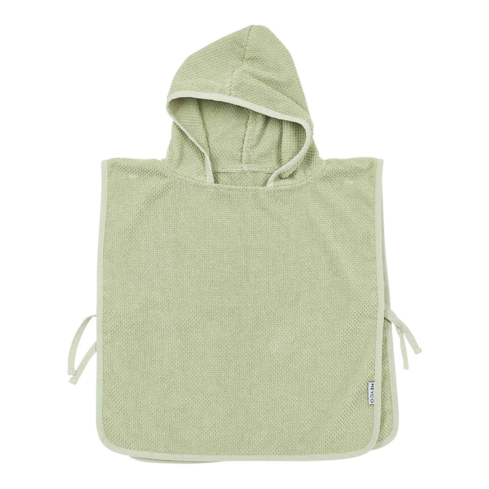 Meyco Baby Badeponcho oliv von Meyco Baby