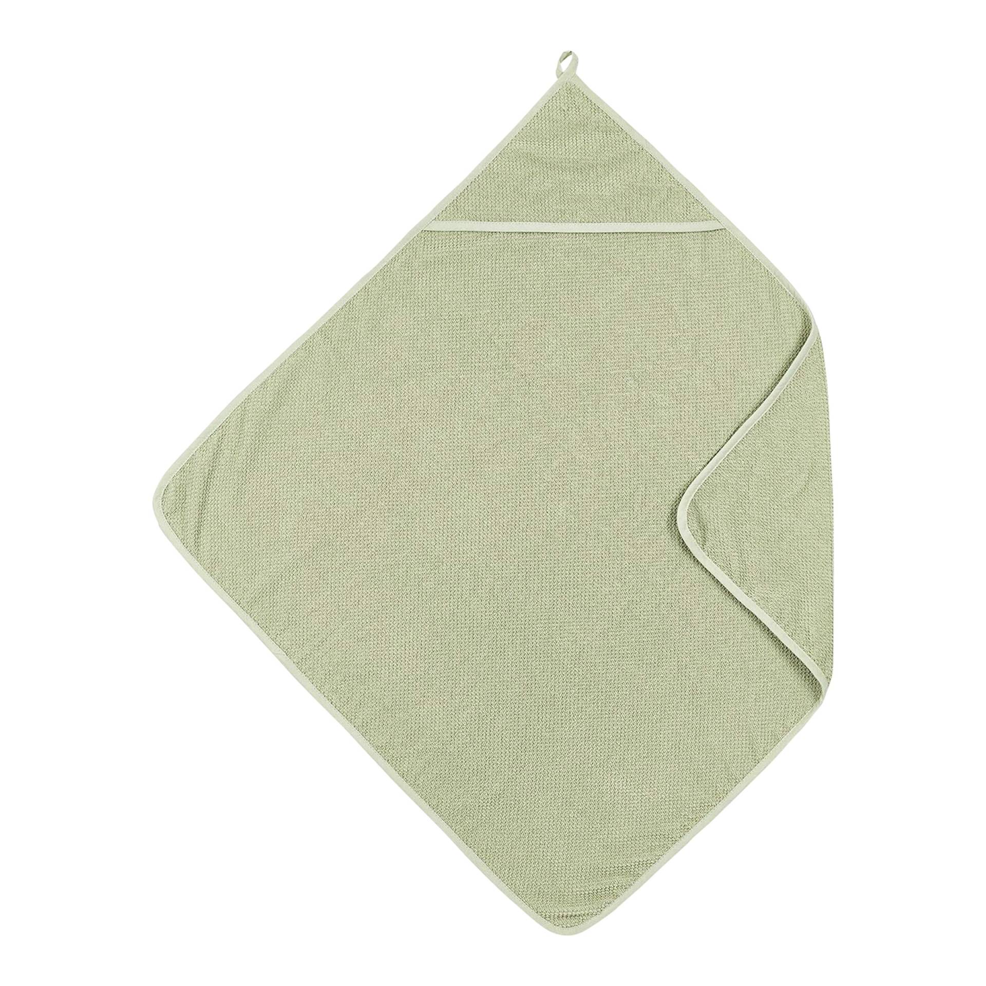 Meyco Baby Kapuzenbadetuch 75x75 cm oliv Meyco Baby Kapuzenbadetuch 75x75 cm oliv von Meyco Baby