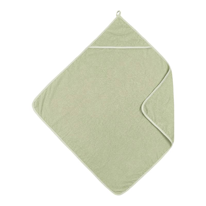 Meyco Baby Kapuzenbadetuch 75x75 cm oliv von Meyco Baby