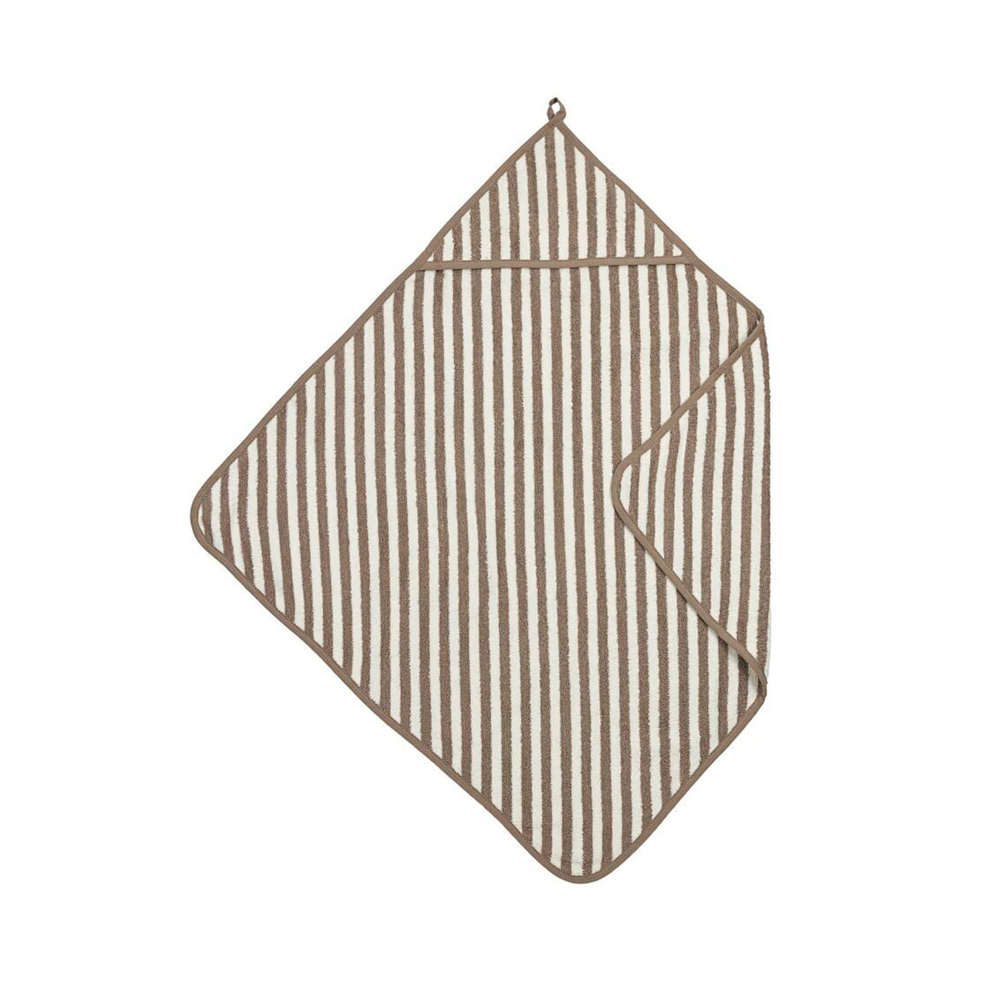 Meyco Baby Kapuzenbadetuch 75x75cm braun von Meyco Baby