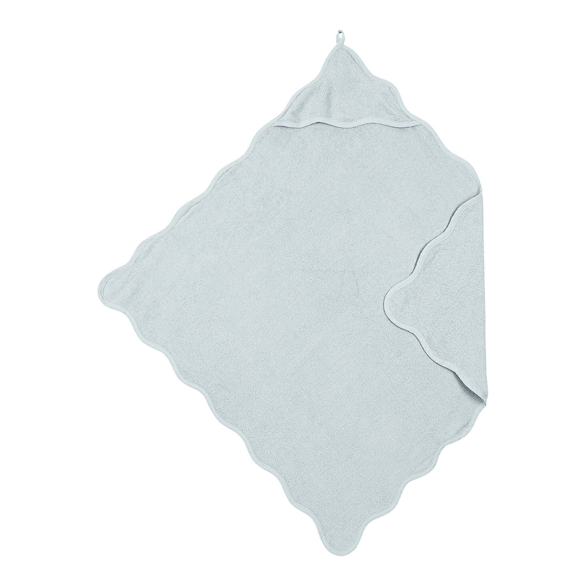 Meyco Baby Kapuzenbadetuch 80x80 cm hellblau | grau Meyco Baby Kapuzenbadetuch 80x80 cm hellblau | grau von Meyco Baby
