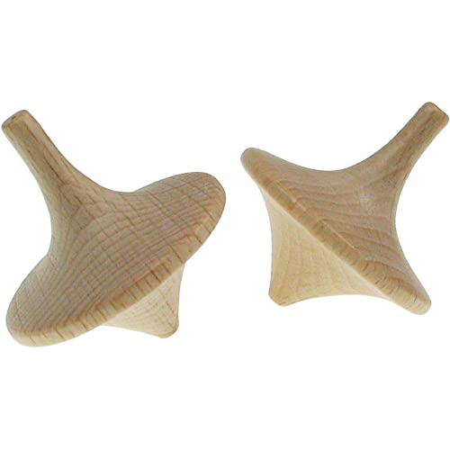 Holzkreisel 35mm Kreisel aus Holz natur zum Bemalen und Selbstgestalten, 13 Stück Holzkreisel 35mm Kreisel aus Holz natur zum Bemalen und Selbstgestalten, 13 Stück von Meyco