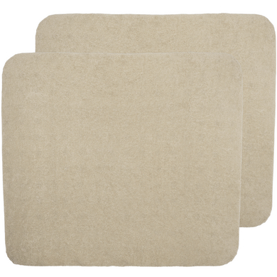 MEYCO Uni Wickelauflagenbezug 2er Pack Frottee Sand von Meyco