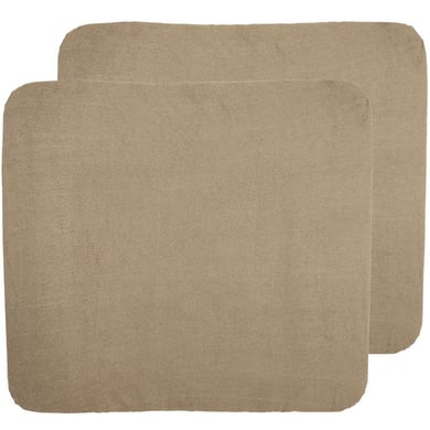 MEYCO Uni Wickelauflagenbezug 2er Pack Frottee Taupe MEYCO Uni Wickelauflagenbezug 2er Pack Frottee Taupe von Meyco