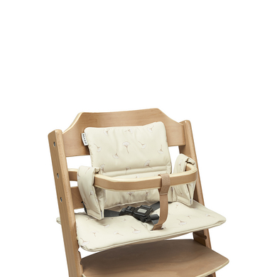 Meyco Baby Ginkgo Sitzverkleinerer für Kinderhochstuhl (mitwachsend) - Soft Sand von Meyco