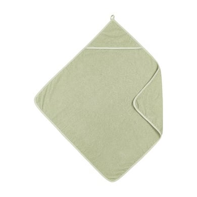 Meyco Baby Popcorn Kapuzentuch Soft Olive von Meyco