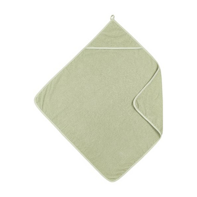 Meyco Baby Popcorn Kapuzentuch Soft Olive von Meyco