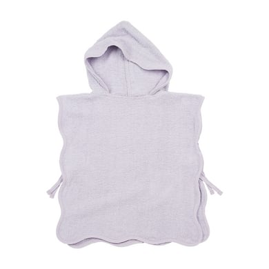 Meyco Baby Wavy Badeponcho Frottee Soft Lavender von Meyco