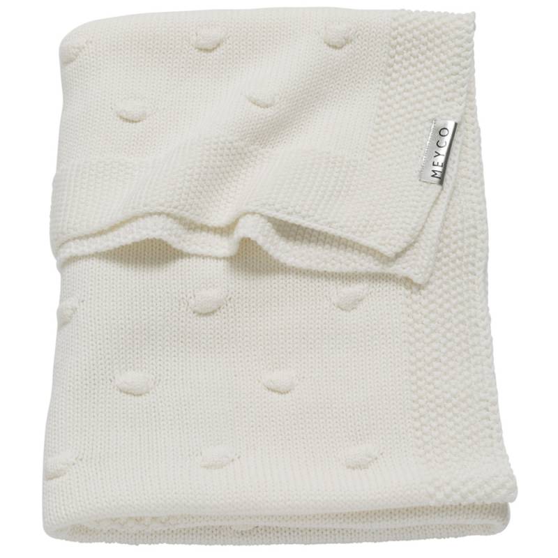 Meyco Crib Blanket Knots 100x150 cm - 100x150 von Meyco
