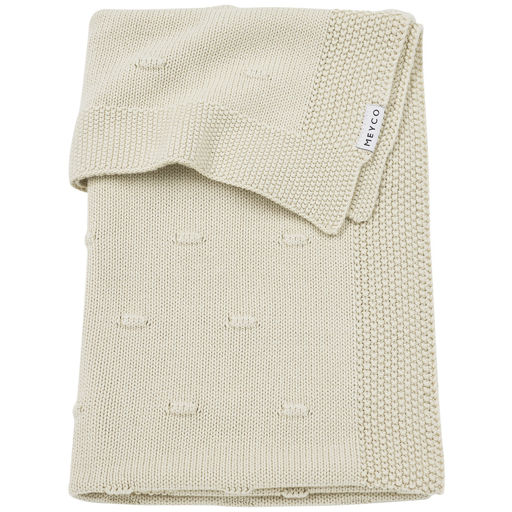 Meyco Crib Blanket Knots 100x150 cm - 100x150 von Meyco
