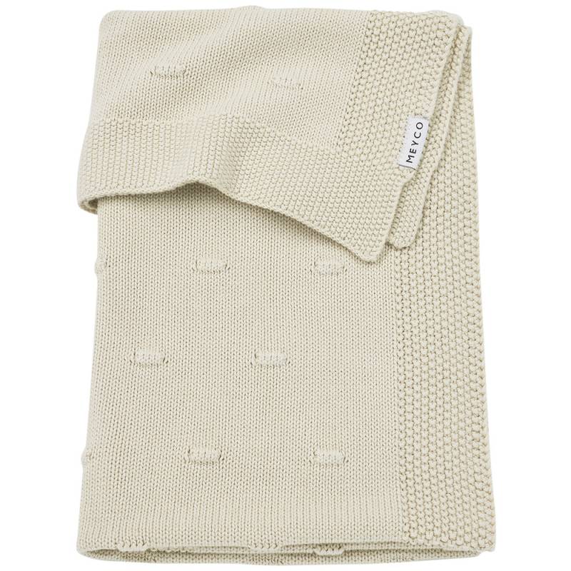 Meyco Crib Blanket Knots 100x150 cm - 100x150 von Meyco