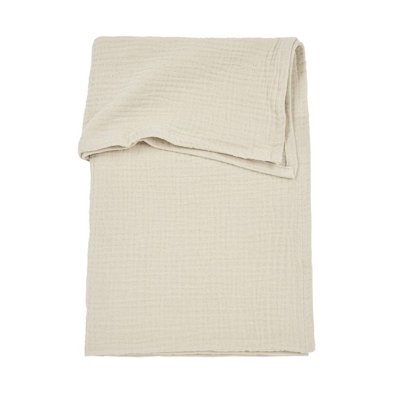 Meyco Crib Sheet Pre-Washed Muslin - 100x150 cm. von Meyco