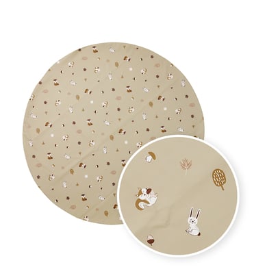 Meyco Hochstuhl-Bodenmatte Forest Animals sand Meyco Hochstuhl-Bodenmatte Forest Animals sand von Meyco