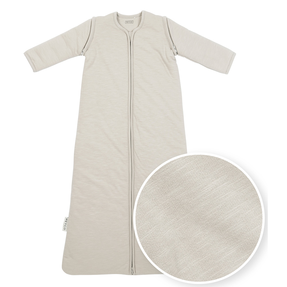 Meyco Slub Sleeping Bag With Detachable Sleeves - 90 cm. Meyco Slub Sleeping Bag With Detachable Sleeves - 90 cm. von Meyco